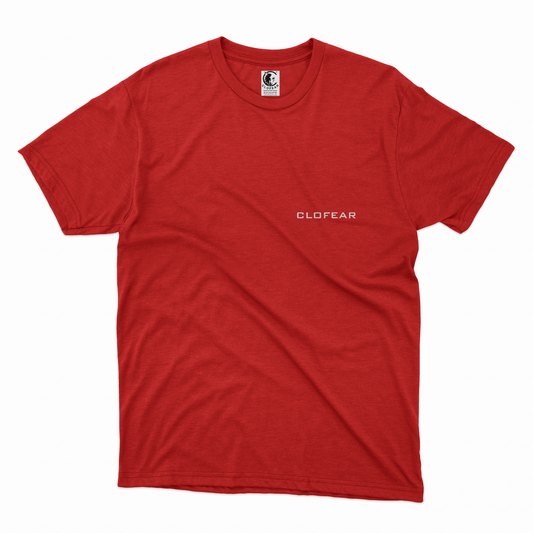 Red | Blanks Oversized Tee