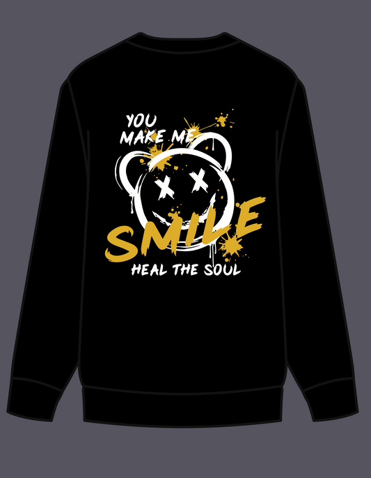 Smile | Printed Sweatshirt