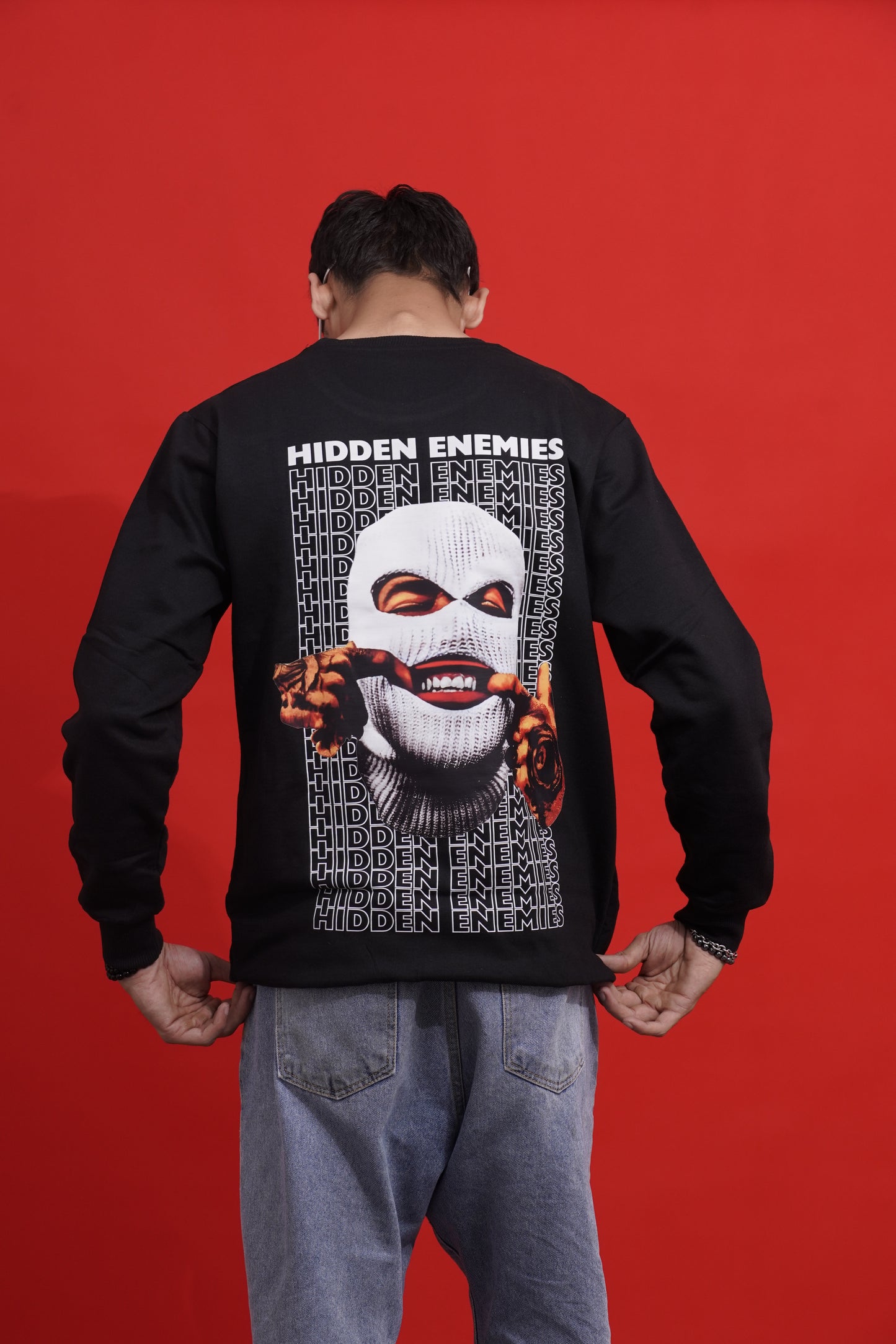 Hidden Enemies | Printed Sweatshirt